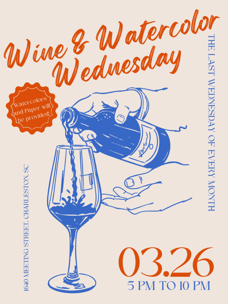 Wine and Watercolor Wednesday