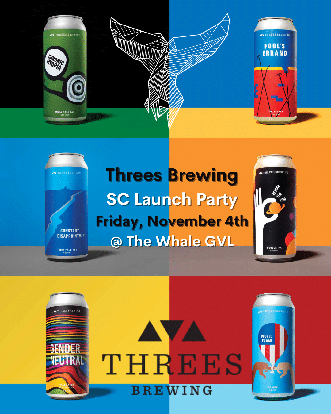 Threes Brewing Launch Party