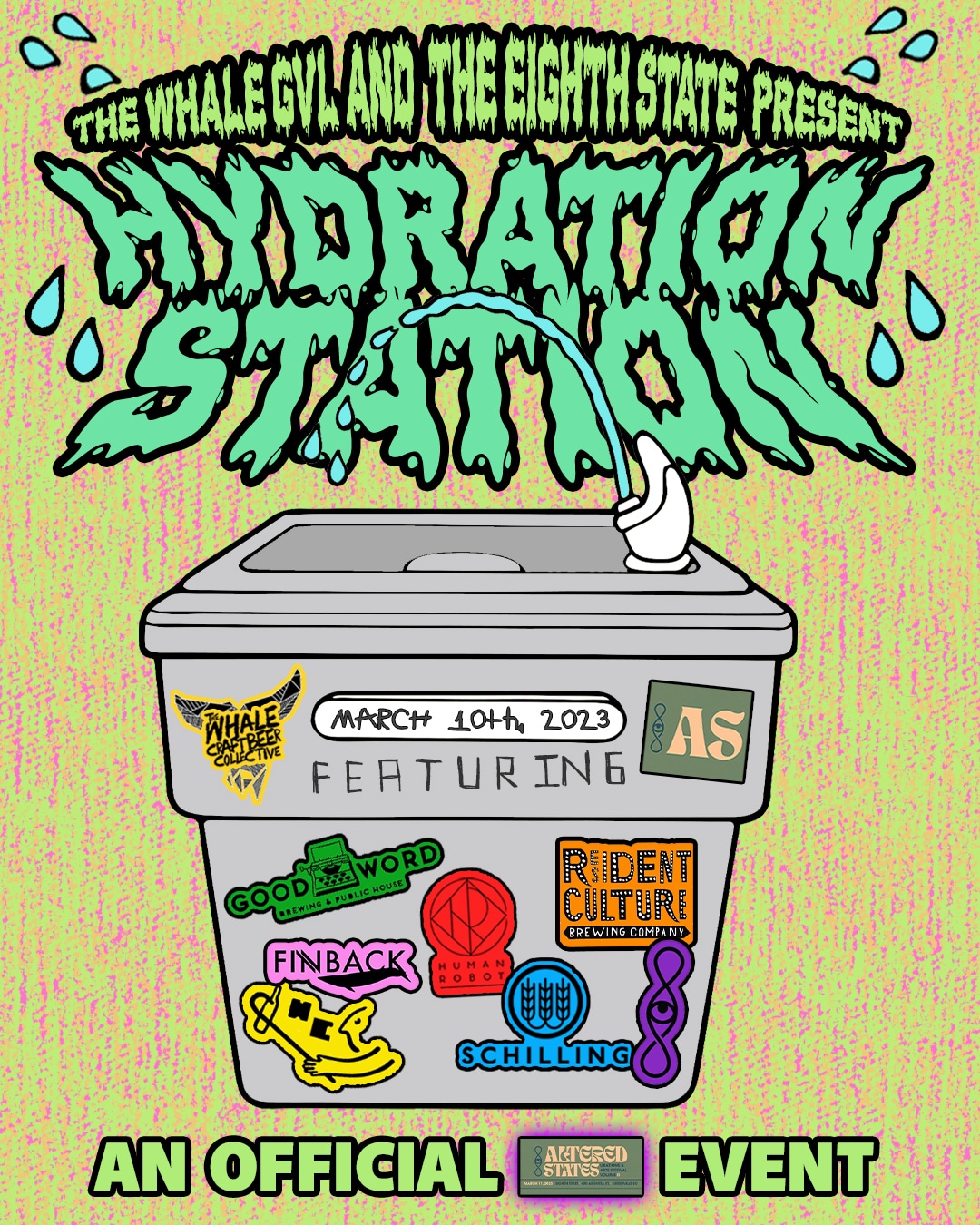 Hydration Station Lager Event