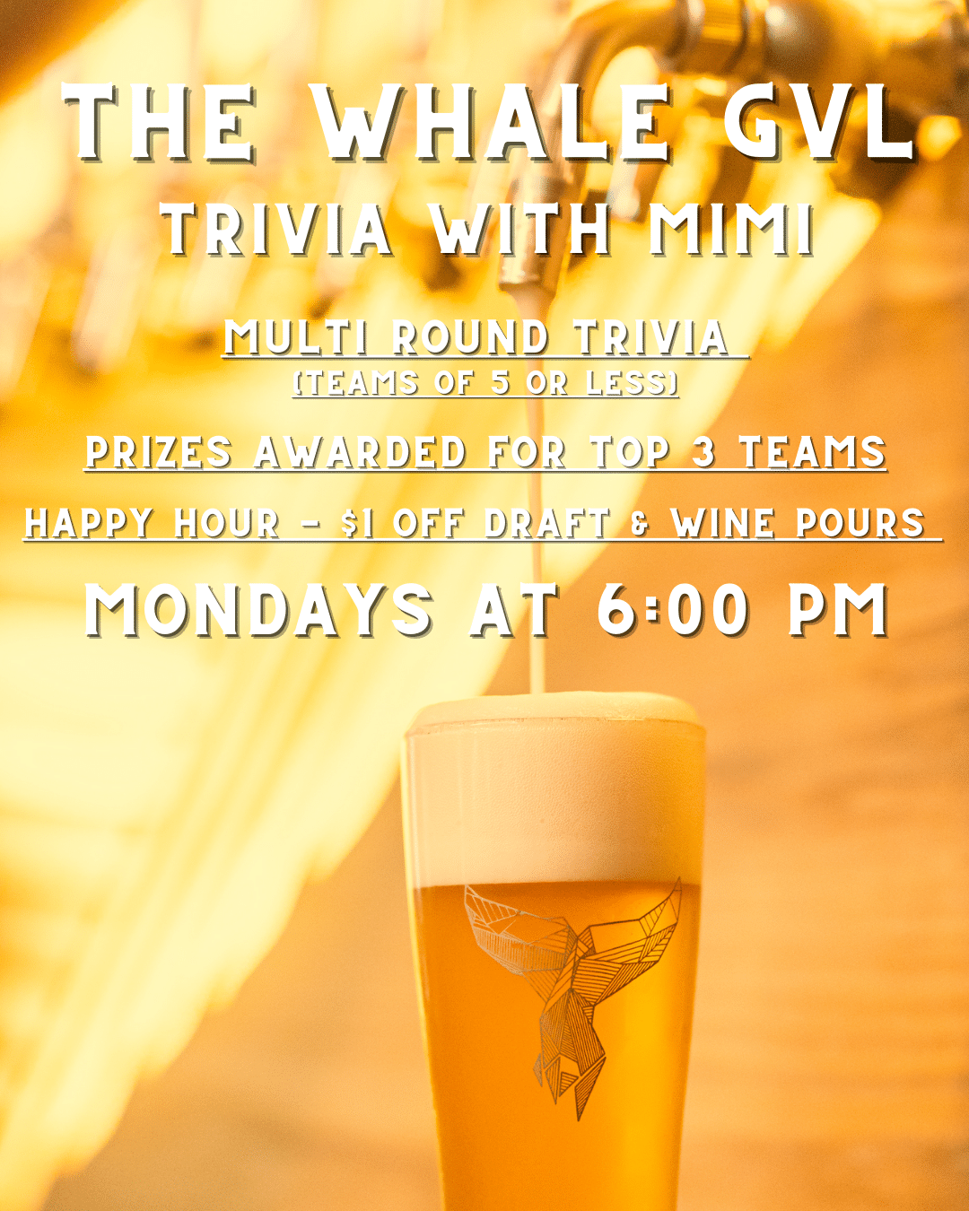 Trivia At The Whale GVL!