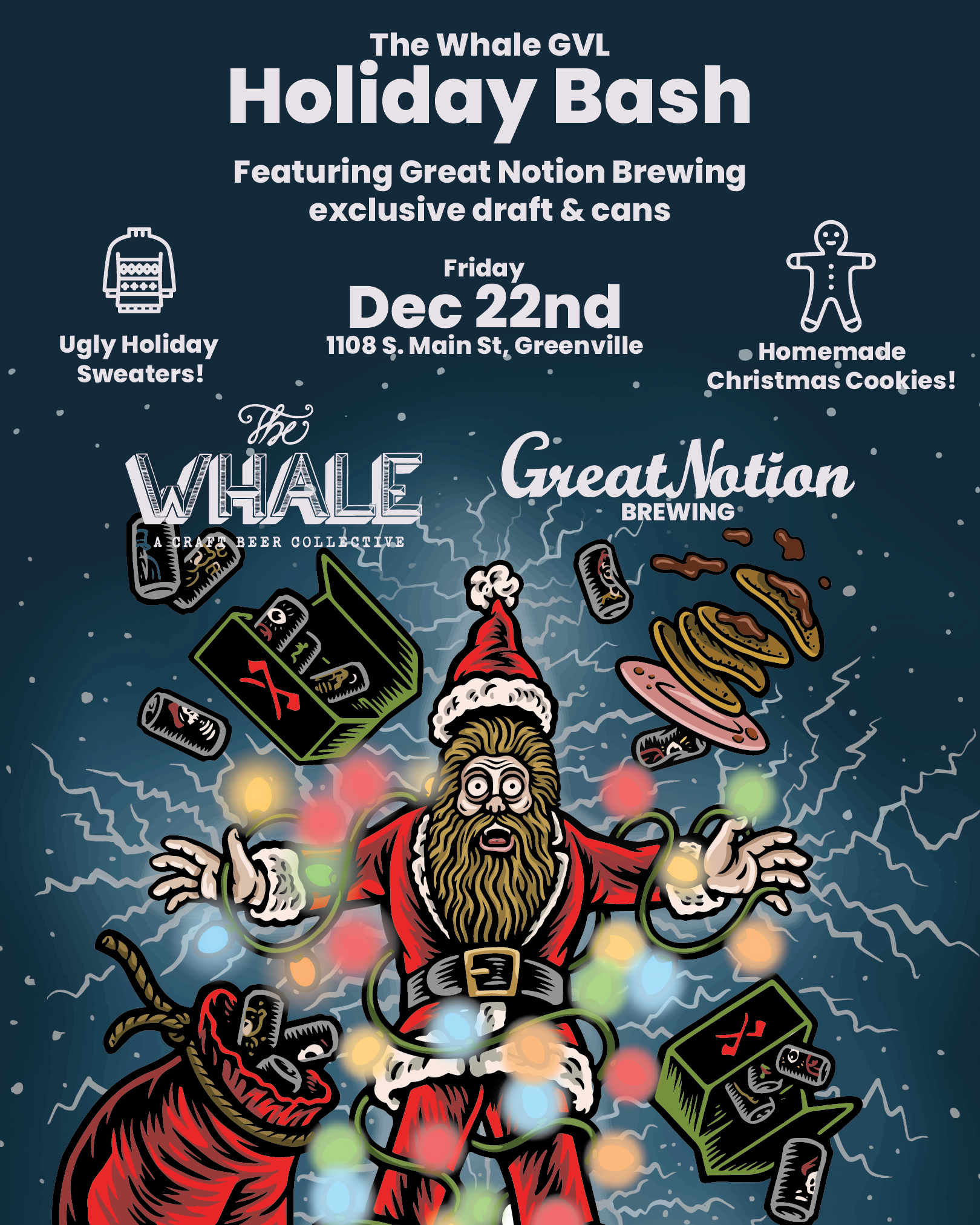 The Whale's Holiday Bash Featuring Great Notion