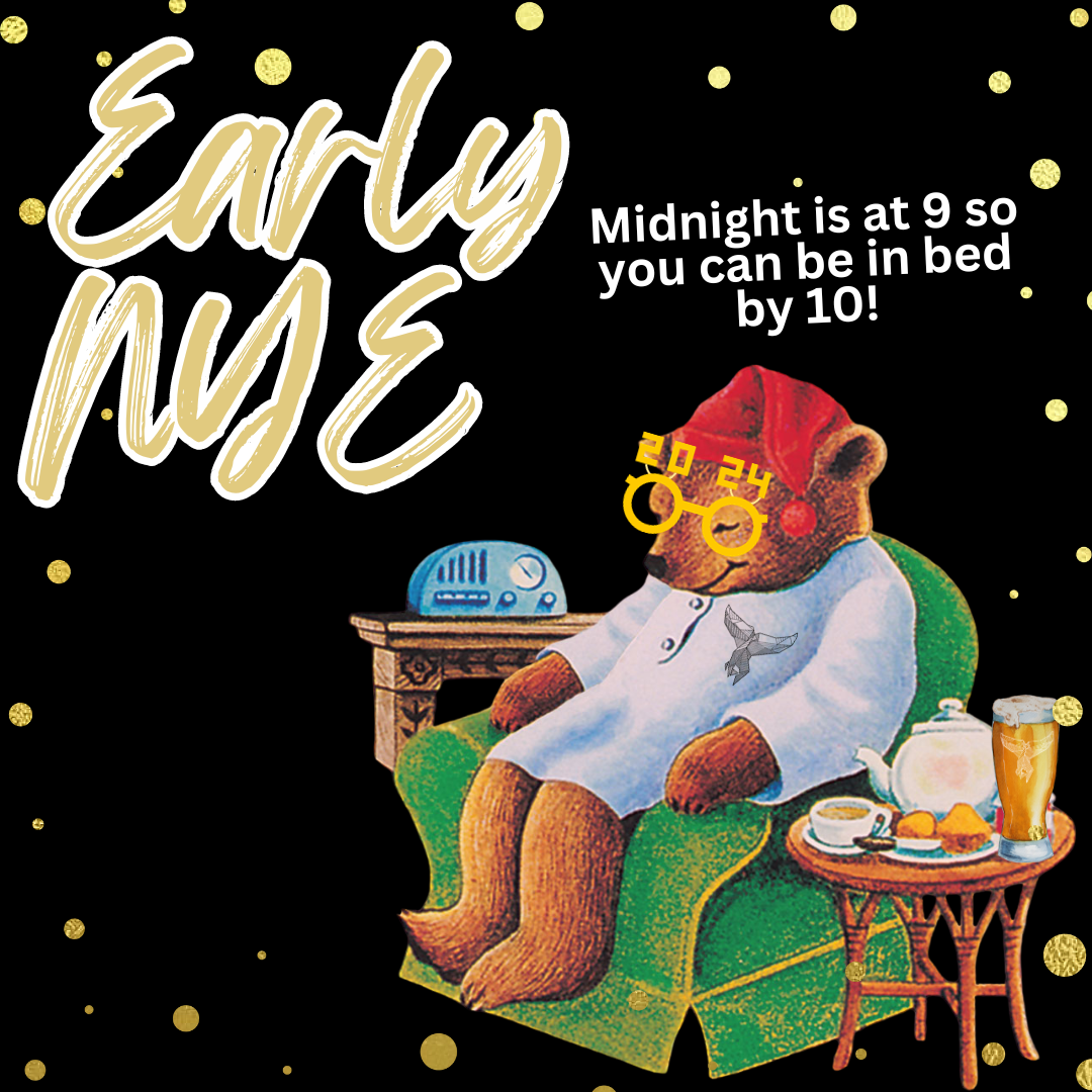 Early NYE Pajama Party: Midnight Is At 9 So You Can Be In Bed By 10