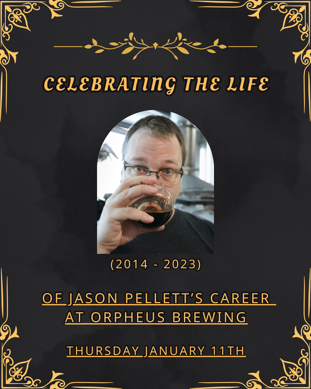 Orpheus Barleywine & Stout Event