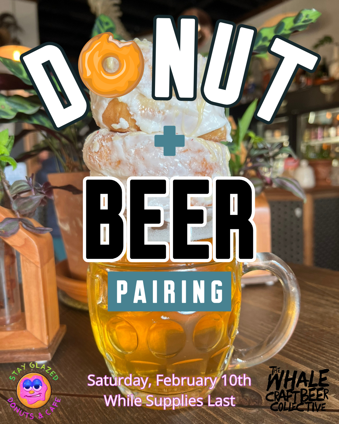 Donut + Beer Pairing