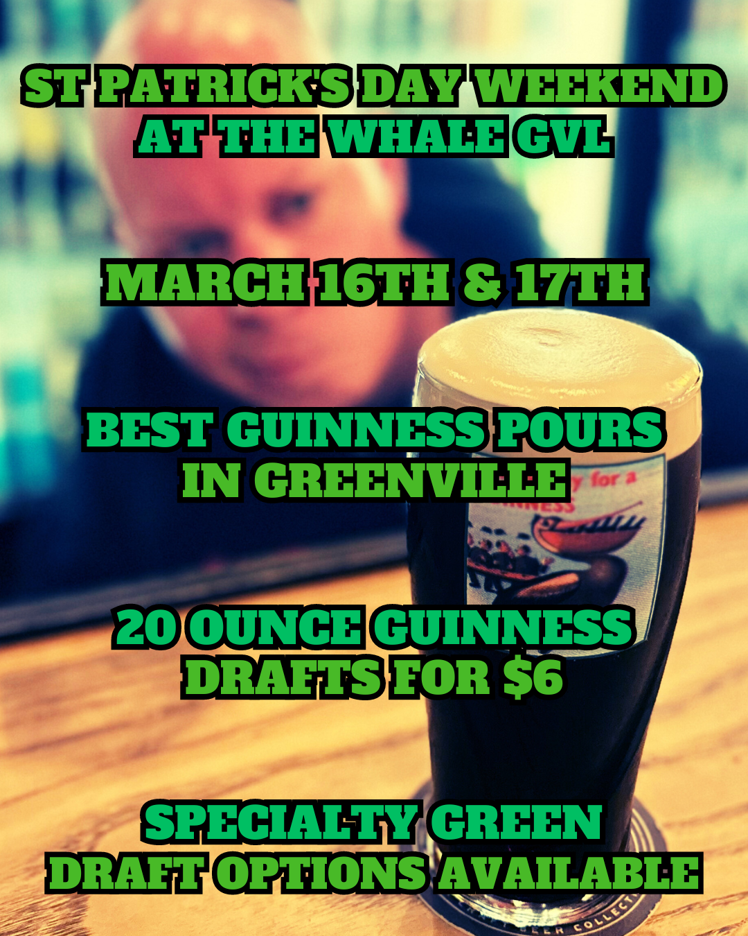St Patrick's Day Weekend