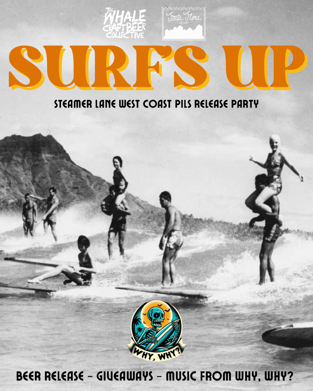 Surfs Up On Steamer Lane :: Fonta Flora Beer Release Party