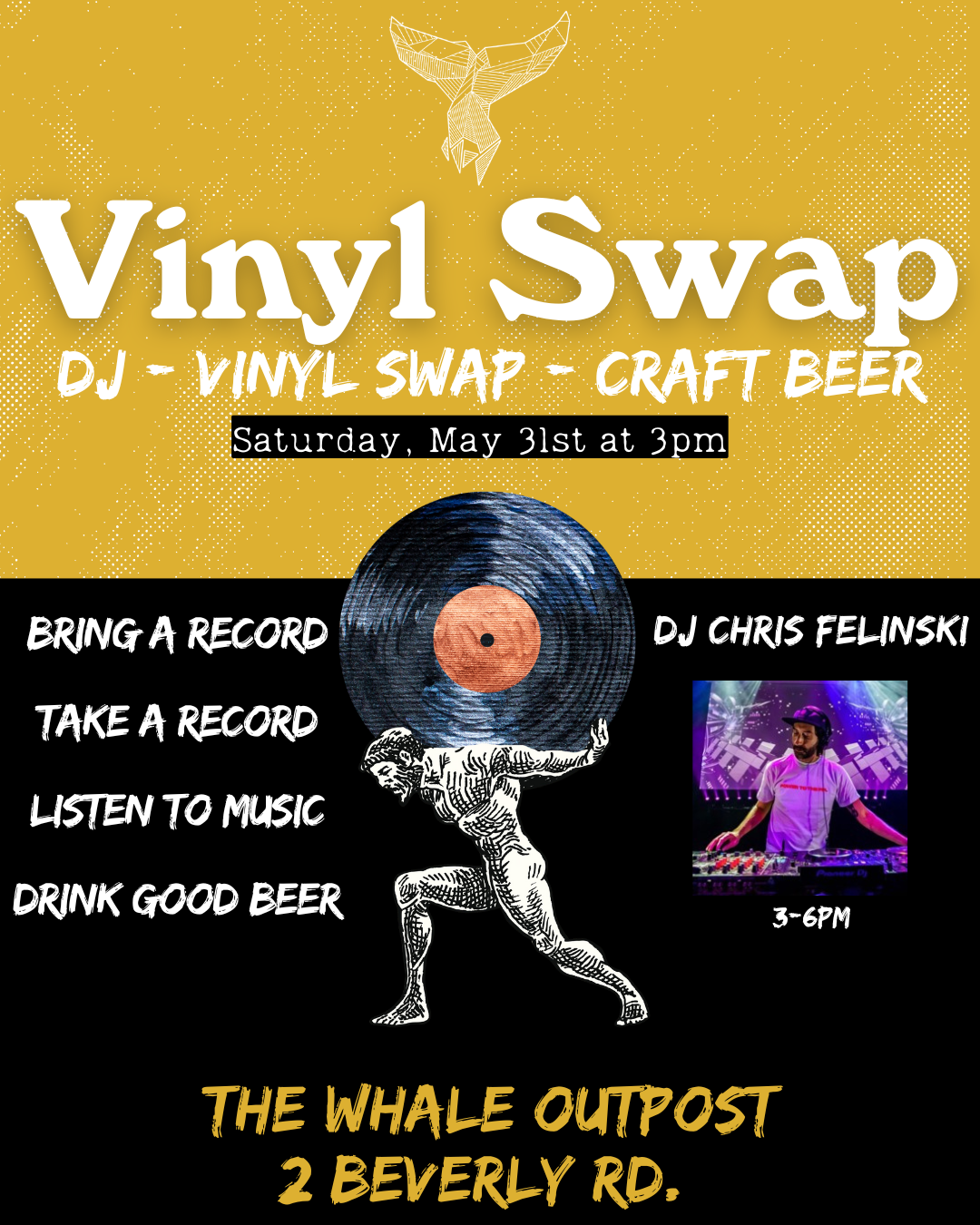 Vinyl Swap Day :: With DJ Chris Felinski
