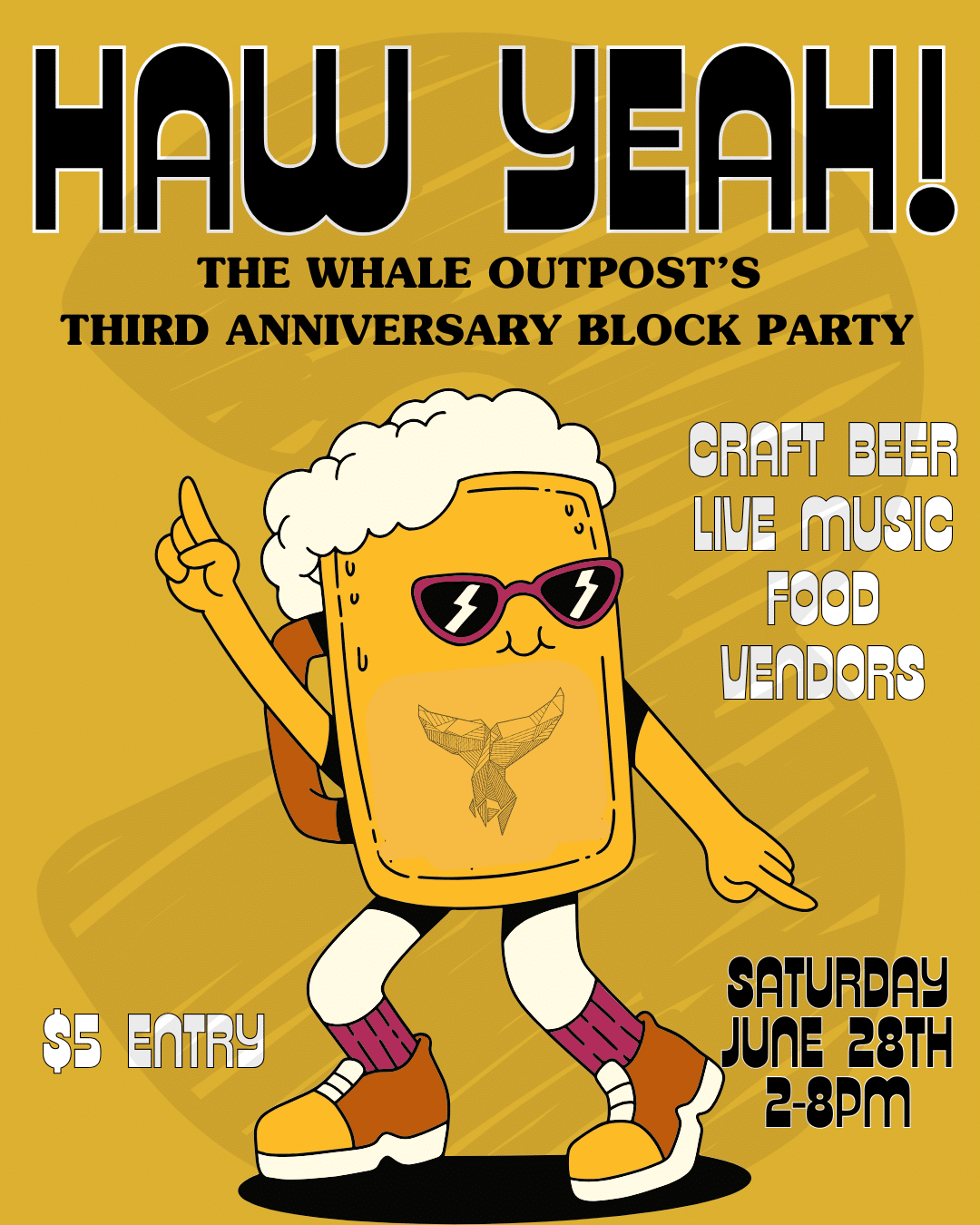 Haw, Yeah! :: Three Year Anniversary Block Party