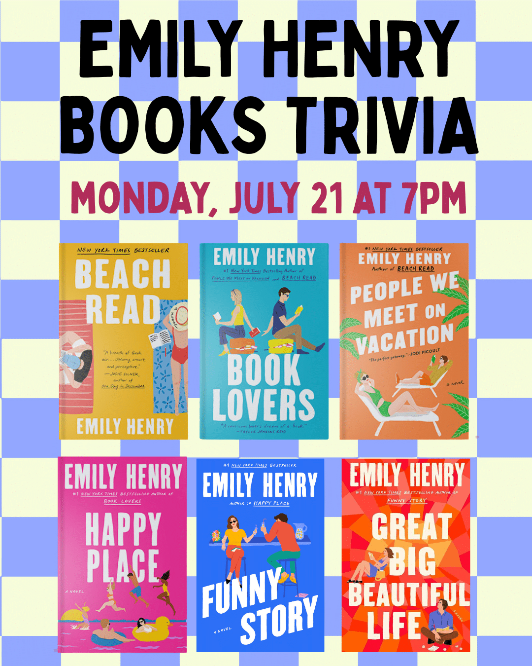 Emily Henry Books Trivia
