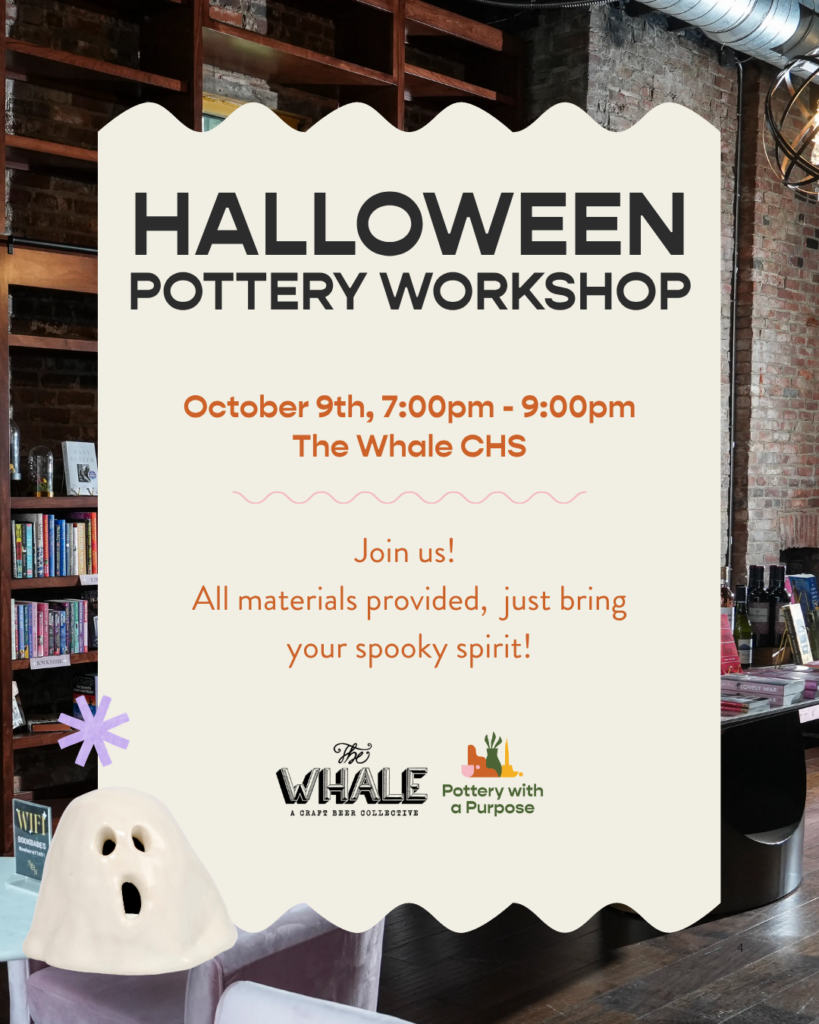 Pottery social the whale